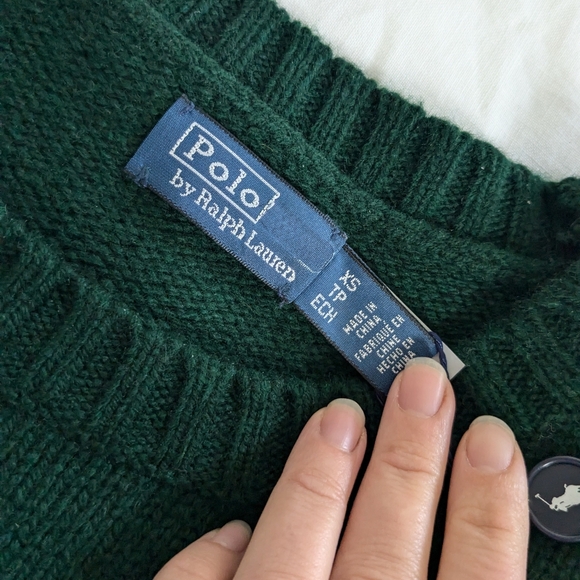 NWT Polo Ralph Lauren Wool-Cashmere Sweater - Picture 5 of 6